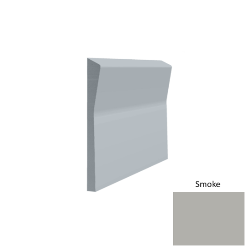 Contours Rubber #70 Valiant Smoke Profiled Wall Base Satin 1