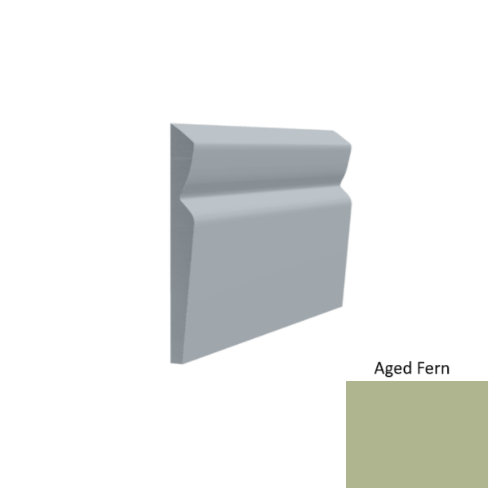 Contours Rubber #80 Divine Aged Fern Profiled Wall Base Satin 1