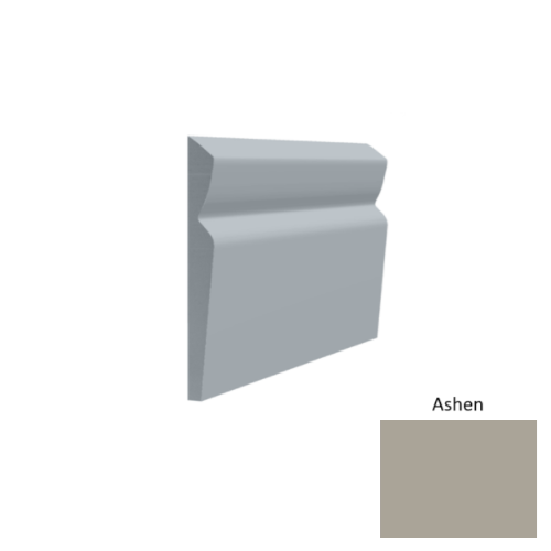 Contours Rubber #80 Divine Ashen Profiled Wall Base Satin 1