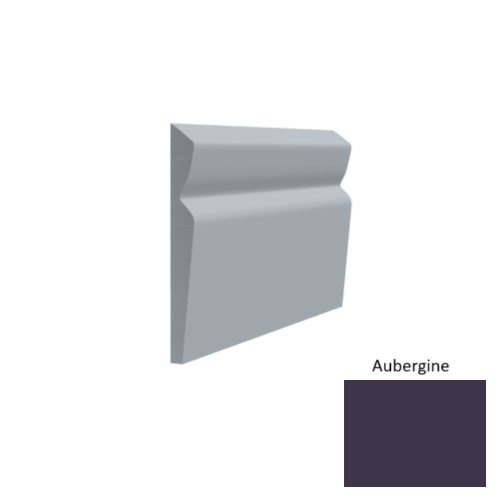 Contours Rubber #80 Divine Aubergine Profiled Wall Base Satin 1