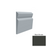 Contours Rubber #80 Divine Black Brown Profiled Wall Base Satin 1