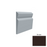 Contours Rubber #80 Divine Brown Profiled Wall Base Satin 1