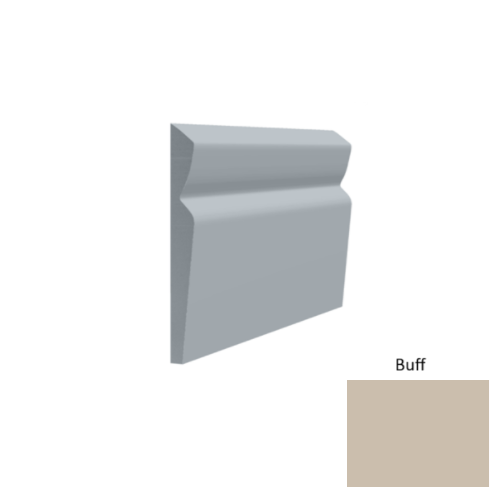 Contours Rubber #80 Divine Buff Profiled Wall Base Satin 1