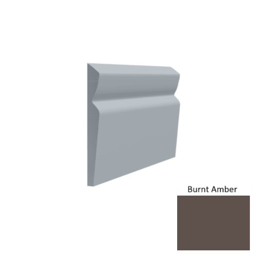Contours Rubber #80 Divine Burnt Amber Profiled Wall Base Satin 1