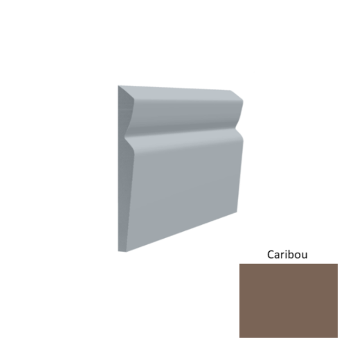 Contours Rubber #80 Divine Caribou Profiled Wall Base Satin 1