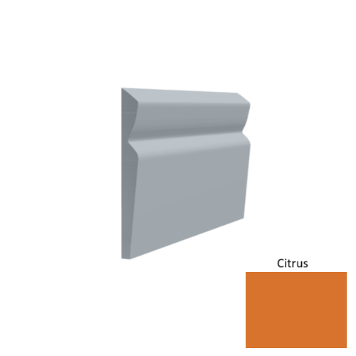 Contours Rubber #80 Divine Citrus Profiled Wall Base Satin 1