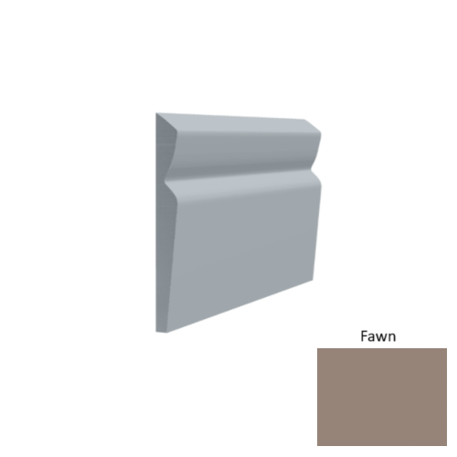 Contours Rubber #80 Divine Fawn Profiled Wall Base Satin 1