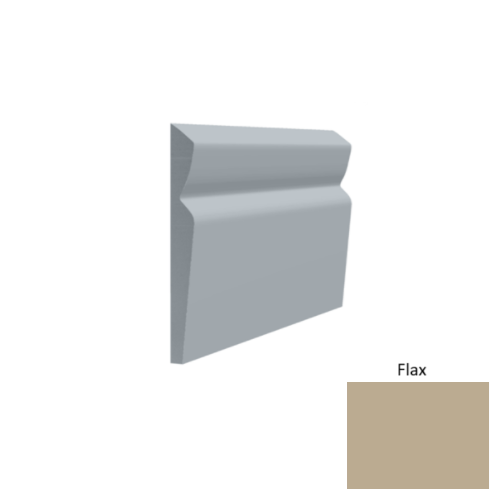 Contours Rubber #80 Divine Flax Profiled Wall Base Satin 1