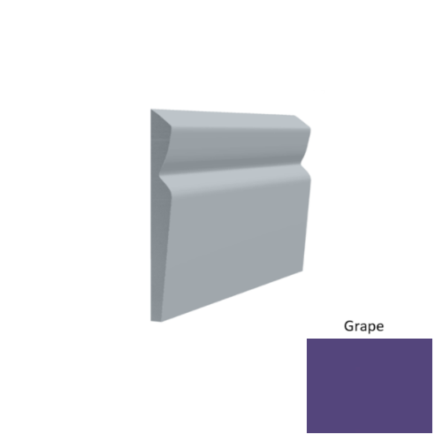 Contours Rubber #80 Divine Grape Profiled Wall Base Satin 1