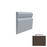 Contours Rubber #80 Divine Light Brown Profiled Wall Base Satin 1