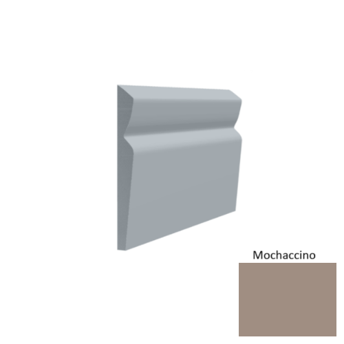 Contours Rubber #80 Divine Mochaccino Profiled Wall Base Satin 1