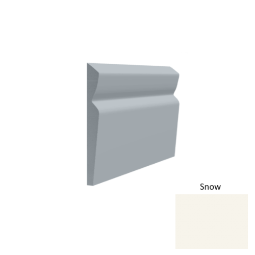 Contours Rubber #80 Divine Snow Profiled Wall Base Satin 1