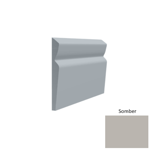 Contours Rubber #80 Divine Somber Profiled Wall Base Satin 1