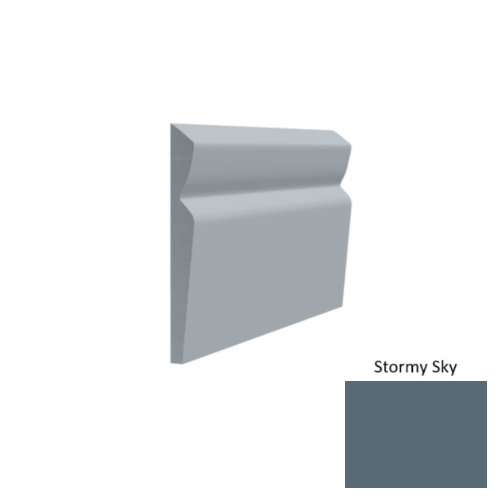 Contours Rubber #80 Divine Stormy Sky Profiled Wall Base Satin 1