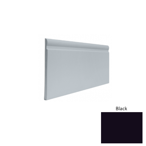 Contours Rubber #85 Fashion Black Profiled Wall Base Satin 1