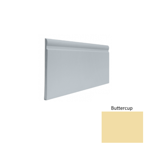 Contours Rubber #85 Fashion Buttercup Profiled Wall Base Satin 1