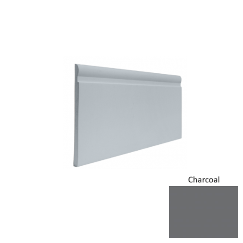 Contours Rubber #85 Fashion Charcoal Profiled Wall Base Satin 1