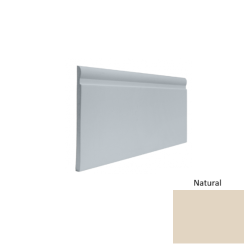 Contours Rubber #85 Fashion Natural Profiled Wall Base Satin 1