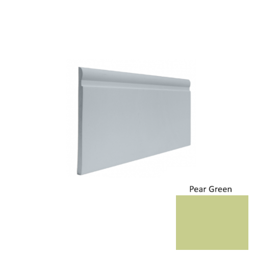 Contours Rubber #85 Fashion Pear Green Profiled Wall Base Satin 1