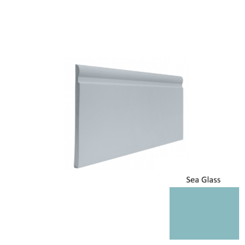 Contours Rubber #85 Fashion Sea Glass Profiled Wall Base Satin 1