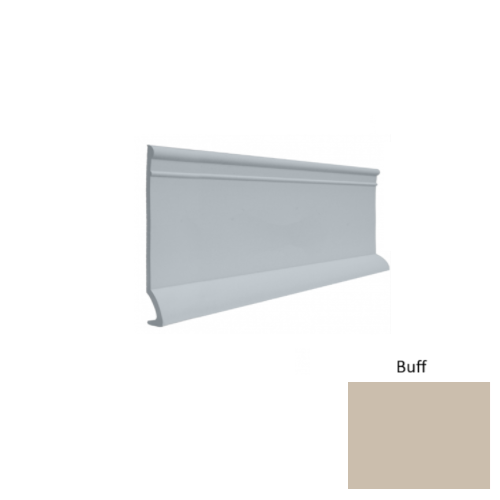 Contours Rubber #90 Intrigue Buff Profiled Wall Base Satin 1