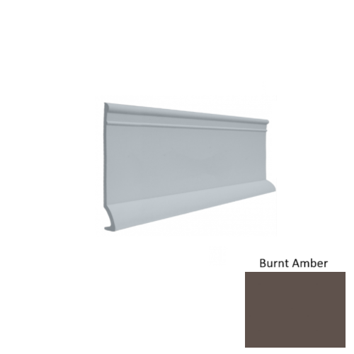 Contours Rubber #90 Intrigue Burnt Amber Profiled Wall Base Satin 1