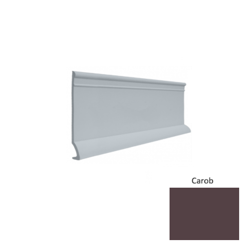 Contours Rubber #90 Intrigue Carob Profiled Wall Base Satin 1