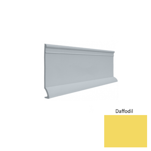 Contours Rubber #90 Intrigue Daffodil Profiled Wall Base Satin 1