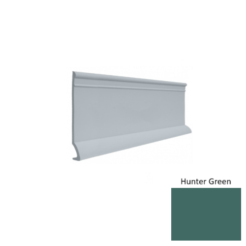 Contours Rubber #90 Intrigue Hunter Green Profiled Wall Base Satin 1