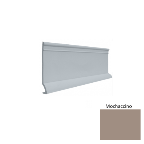 Contours Rubber #90 Intrigue Mochaccino Profiled Wall Base Satin 1