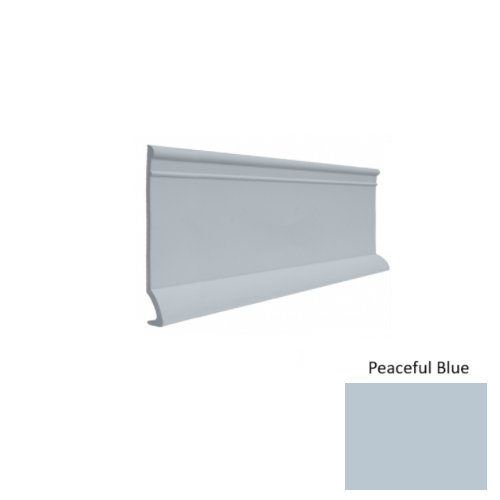 Contours Rubber #90 Intrigue Peaceful Blue Profiled Wall Base Satin 1