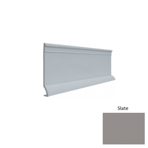 Contours Rubber #90 Intrigue Slate Profiled Wall Base Satin 1