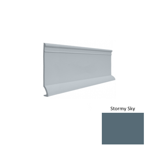Contours Rubber #90 Intrigue Stormy Sky Profiled Wall Base Satin 1