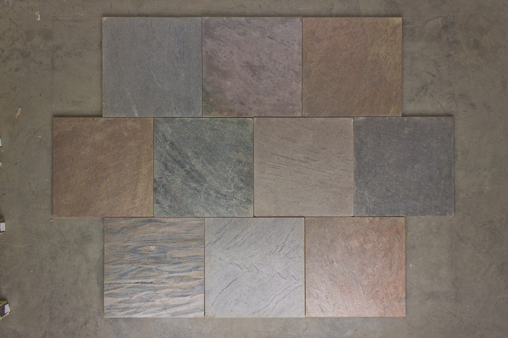 Copper Slate Tile Polished 1