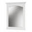 Corsicana Wood White Bathroom Mirror White 3