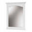 Corsicana Wood White Bathroom Mirror White 4