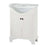 Corsicana Wood White Bathroom Vanity White 3