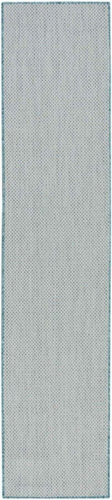 Courtyard Ivory Aqua IVAQU