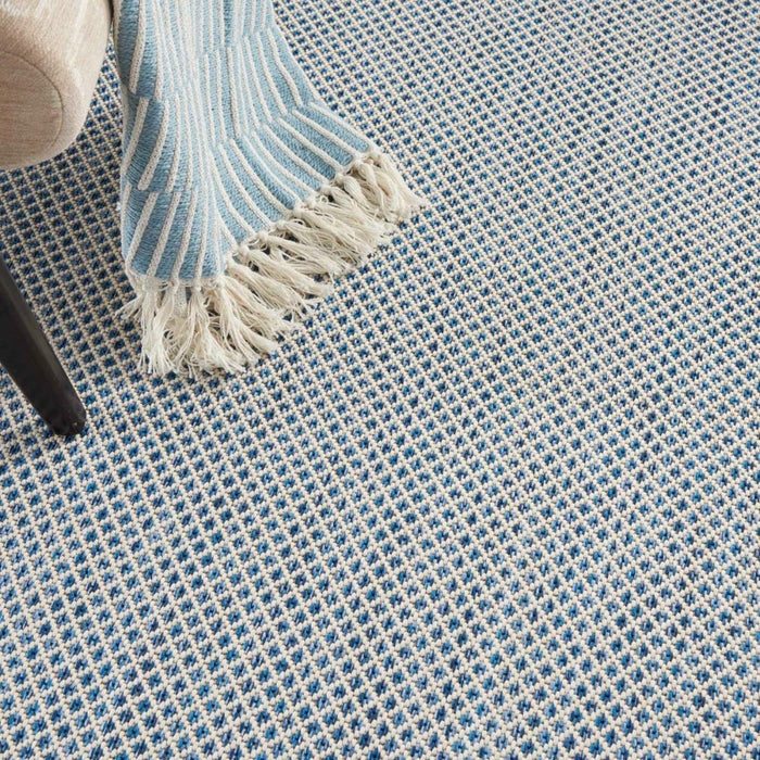 Courtyard Ivory Blue IVBLU COU01