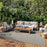 Courtyard Ivory Charcoal IVCHA Polypropylene & Polyester