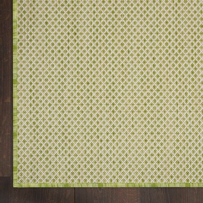 Courtyard Polypropylene & Polyester IVGRE Ivory Green