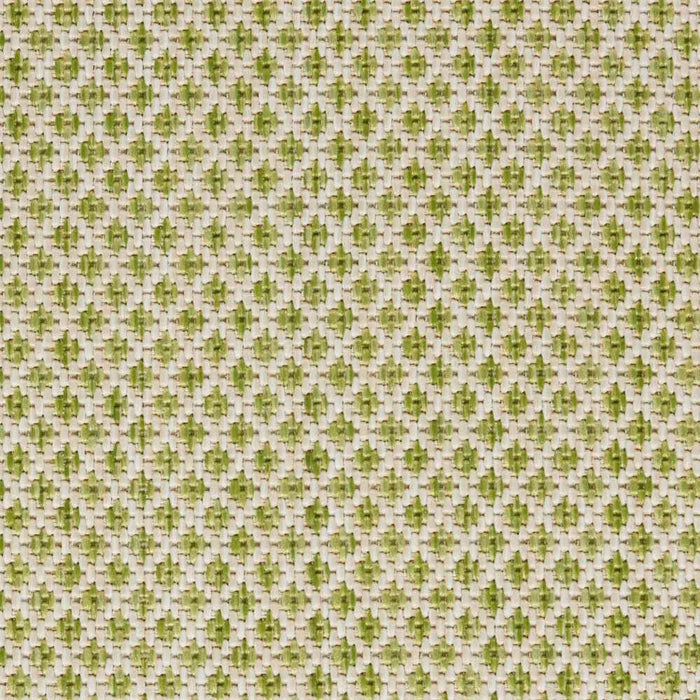 Courtyard Ivory Green Polypropylene & Polyester IVGRE
