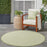 Courtyard Polypropylene & Polyester Ivory Green IVGRE