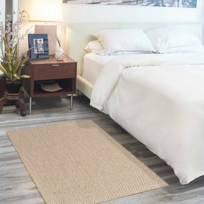 Courtyard Polypropylene & Polyester Jute Ivory JUTIV