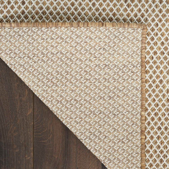 Courtyard Polypropylene & Polyester Jute Ivory JUTIV