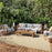 Courtyard Natural Polypropylene & Polyester NATRL
