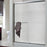 Cove Glass & Aluminum Brushed Nickel Shower Door Brushed Nickel 5