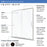 Cove Glass & Aluminum Brushed Nickel Shower Door Brushed Nickel 3