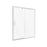 Cove Glass & Aluminum Brushed Nickel Shower Door Brushed Nickel 1