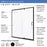 Cove Glass & Aluminum Matte Black Shower Door Matte Black 3